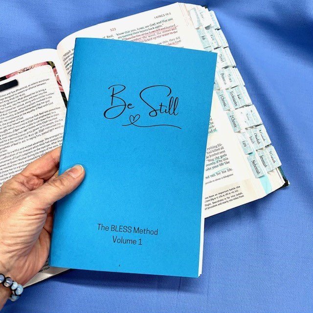 Be Still Booklet using The BLESS Method for Journaling Digital Download for Group Bible Study - Blessed Be Boutique