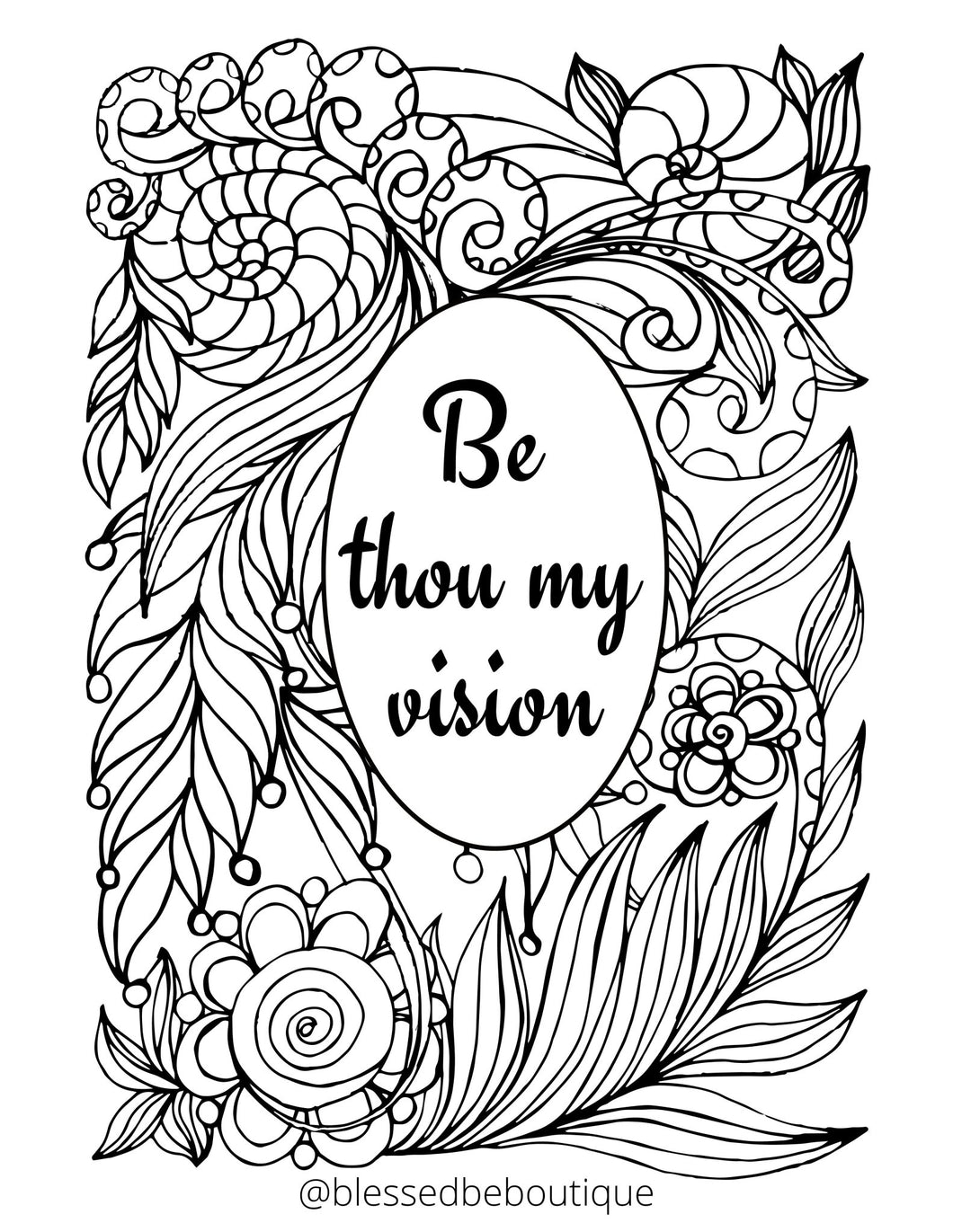 Be Thou My Vision - Blessed Be Boutique