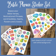 Load image into Gallery viewer, Bible Phrases Sticker Set - Blessed Be Boutique