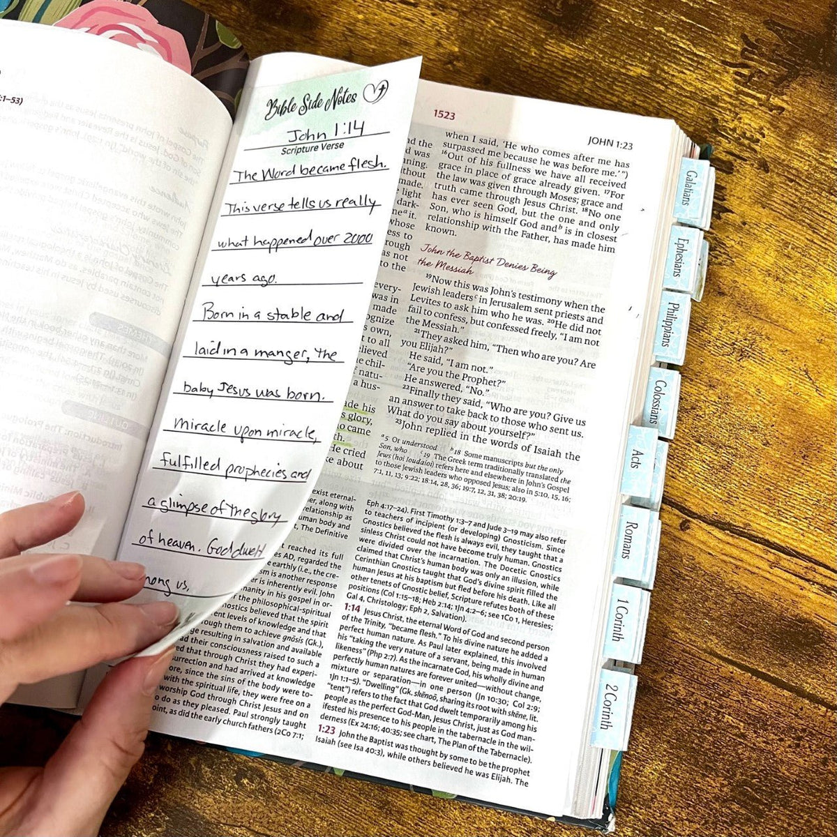 Side Note Bible Side Notes®! Printed by Post-It® Brand – Blessed Be Boutique