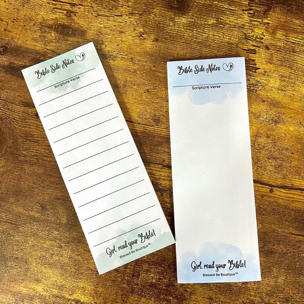 Text Book Side Note Bible Side Notes®! Printed by Post-It® Brand – Blessed Be Boutique
