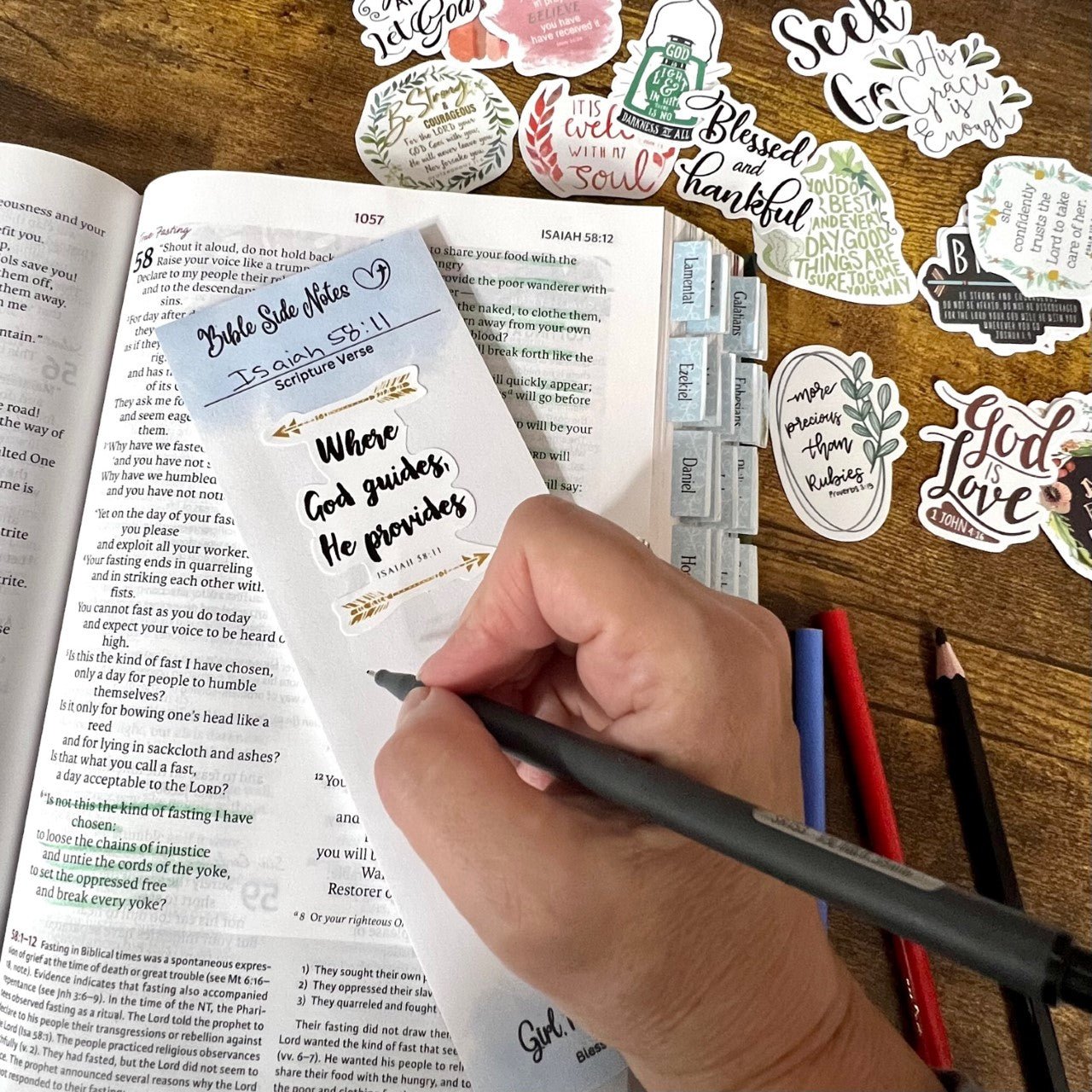 sticky notes bible each chapter｜TikTok Search