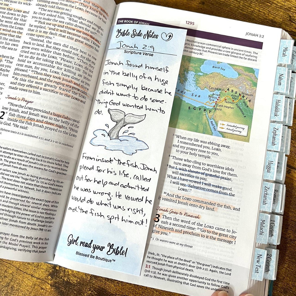 Text Book Side Note Bible Side Notes®! Printed by Post-It® Brand – Blessed Be Boutique