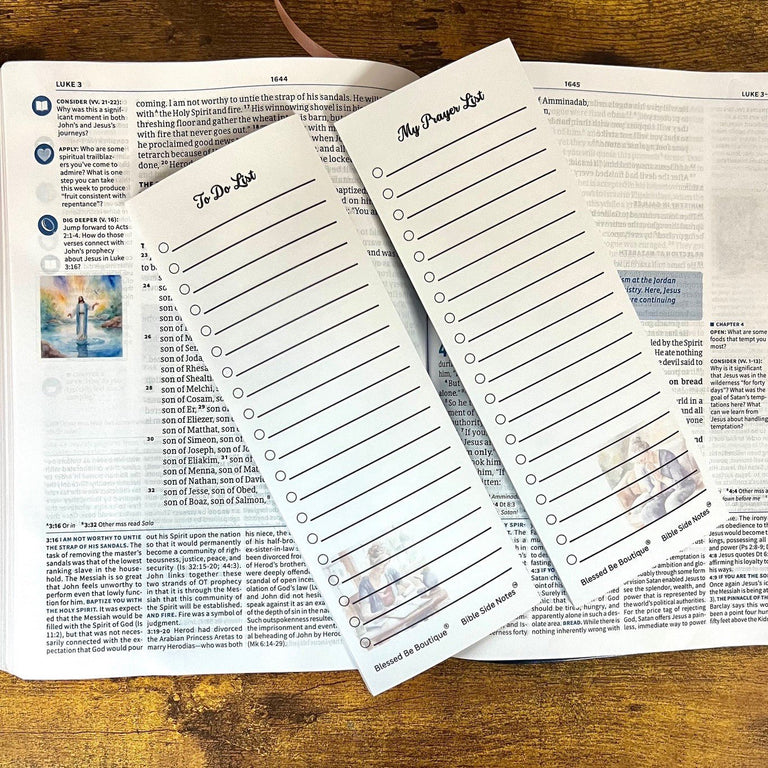 Bible Side Notes®! Printed by Post-It® Brand – Blessed Be Boutique