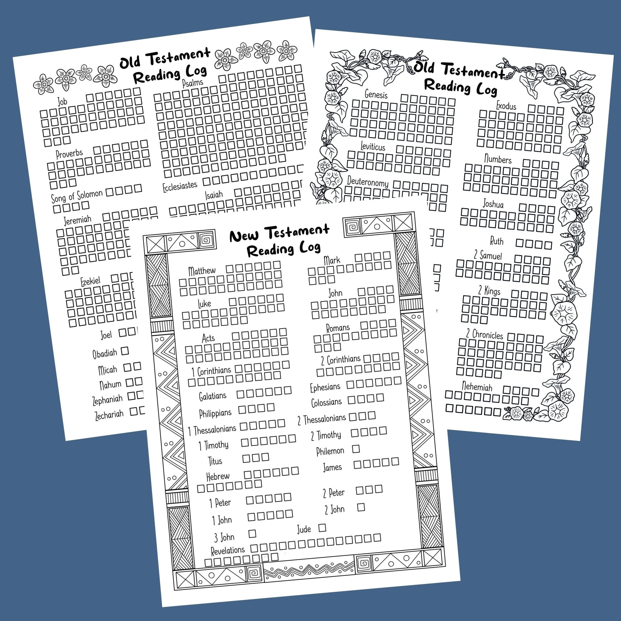 Bible-Themed Coloring Pages and Planner Digital Download – Blessed Be  Boutique