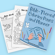 Load image into Gallery viewer, Bible-Themed Coloring Pages and Planner - Blessed Be Boutique