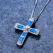 Load image into Gallery viewer, Brad&#39;s Blue Fire Opal-Inspired Jewelry Pieces - Blessed Be Boutique