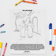 Load image into Gallery viewer, Christ-Centered Christmas Coloring Book - Blessed Be Boutique