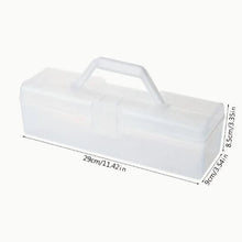 Load image into Gallery viewer, Clear Carrying Case with Handle - Blessed Be Boutique