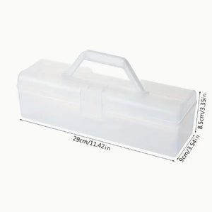 Clear Carrying Case with Handle - Blessed Be Boutique