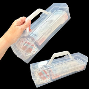 Clear Carrying Case with Handle - Blessed Be Boutique