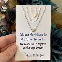 Load image into Gallery viewer, Dolly and Me Necklace Set - Blessed Be Boutique