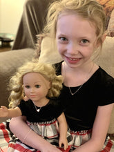 Load image into Gallery viewer, Dolly and Me Necklace Set - Blessed Be Boutique