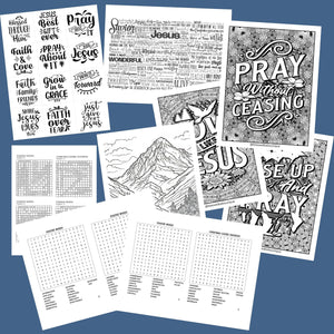 Draw Near Daily Monthly Christian Scripture Digital Download Subscription - Blessed Be Boutique