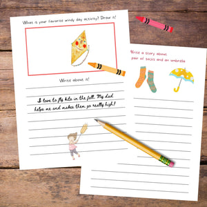Fall Kid's Journal with Writing Prompts - Blessed Be Boutique