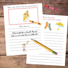 Load image into Gallery viewer, Fall Kid&#39;s Journal with Writing Prompts - Blessed Be Boutique