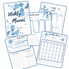 Load image into Gallery viewer, FREE Undated Daily Weekly Monthly Planner Download - Blessed Be Boutique