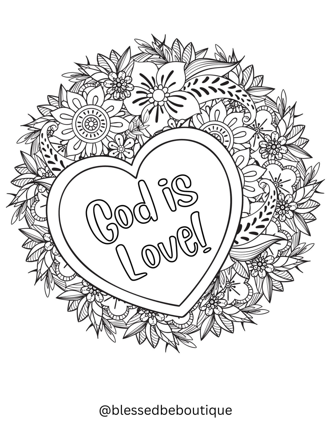 God is Love - Blessed Be Boutique