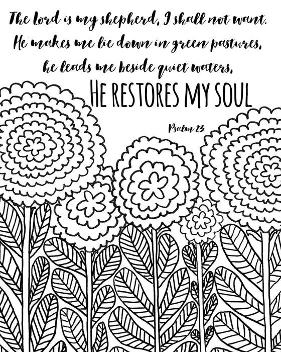 He Restores My Soul - Blessed Be Boutique
