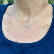 Load image into Gallery viewer, Ichthys Jesus Fish Sterling Silver Necklace - Blessed Be Boutique