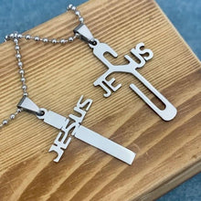 Load image into Gallery viewer, Jesus Cross Necklaces - Blessed Be Boutique