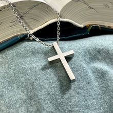 Load image into Gallery viewer, Medium Size Titanium Steel Cross Necklace - Blessed Be Boutique