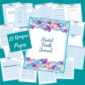 Mental Health Journal - Blessed Be Boutique
