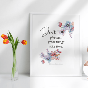 Motivational Prints - Blessed Be Boutique