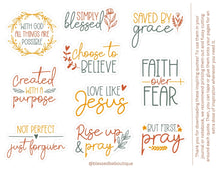 Load image into Gallery viewer, Motivational Stickers to Print - Blessed Be Boutique
