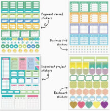 Load image into Gallery viewer, Planner Sticker Sheets - Daily, Weekly, Monthly - Blessed Be Boutique