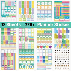 Planner Sticker Sheets - Daily, Weekly, Monthly - Blessed Be Boutique