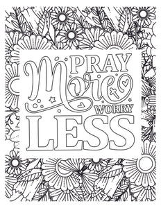 Pray More, Worry Less - Blessed Be Boutique