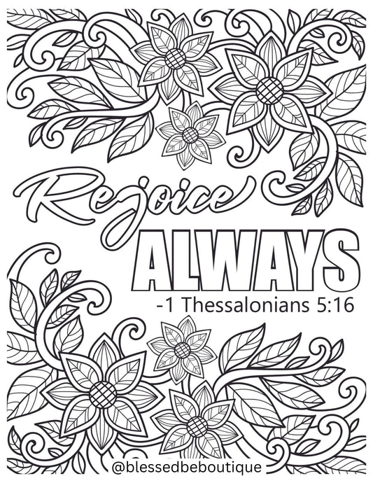 Rejoice Always - Blessed Be Boutique