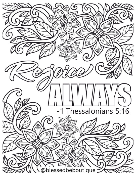 Rejoice Always - Blessed Be Boutique
