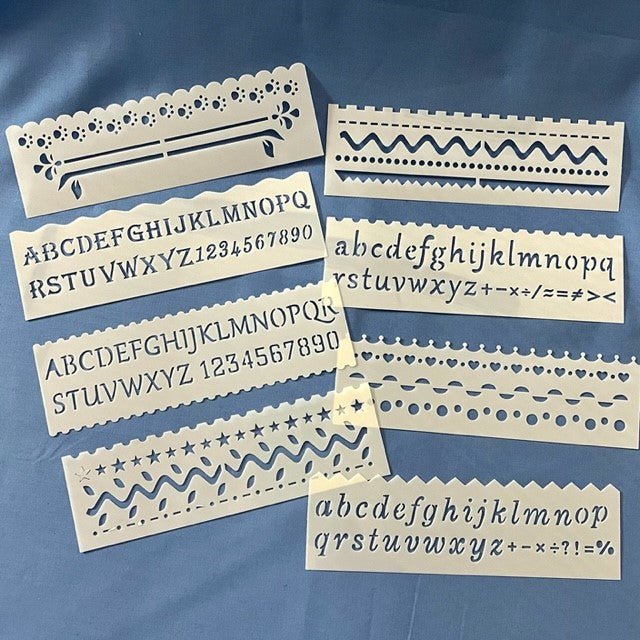 Enhance Your Journaling with Versatile Ruler Stencil Set – Blessed Be ...
