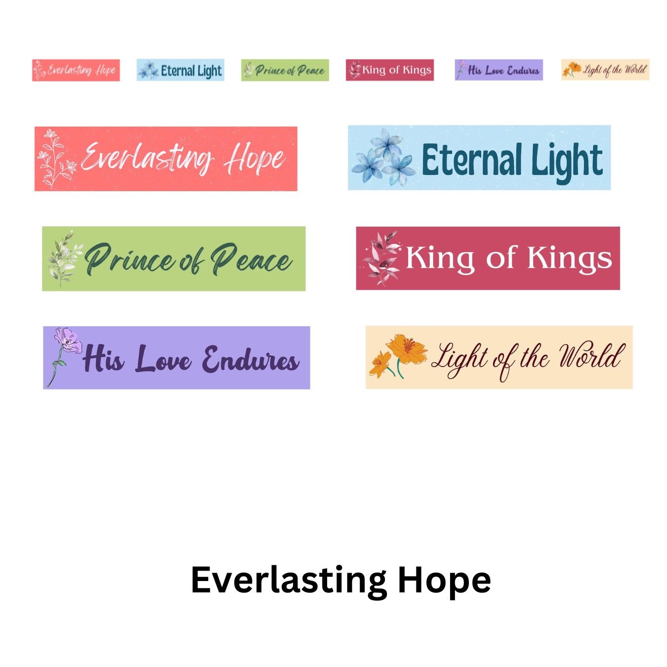Bible Washi Tape, Faith-inspired Washi Tape: Scripture, Bible Verses,  Hymns, Christian Words, Craft Washi Tape, Scriptural Accents 