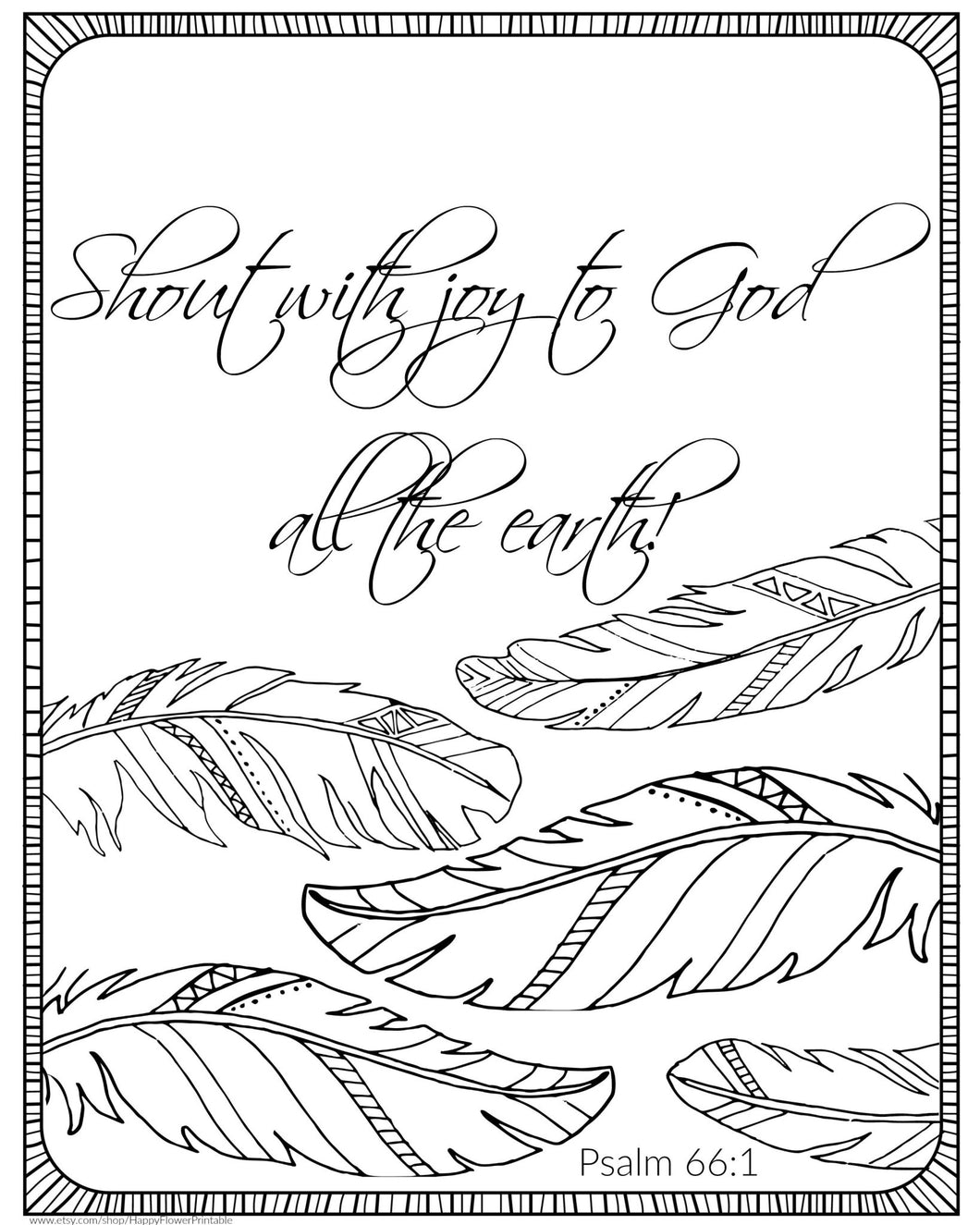 Shout with Joy - Blessed Be Boutique