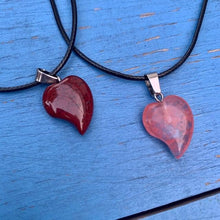 Load image into Gallery viewer, Stone Heart Necklaces - Blessed Be Boutique