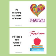Load image into Gallery viewer, Thank You Teacher Cards - Blessed Be Boutique