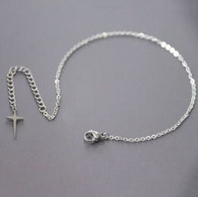 Load image into Gallery viewer, Tiny Stainless Steel Ankle Bracelets - Blessed Be Boutique
