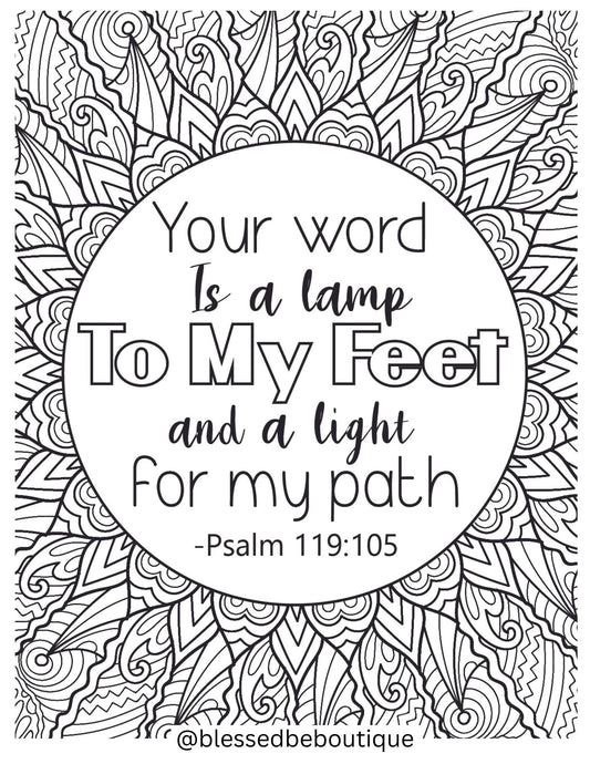 Your Word is a Lamp to my Feet - Blessed Be Boutique